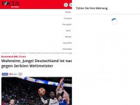 Bild zum Artikel: Basketball-WM, Finale - Showdown gegen Serbien! Holen sich unsere Basketballer wirklich Gold?