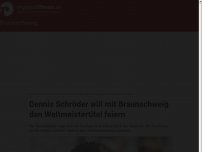 Bild zum Artikel: Dennis Schröder will mit Braunschweig den Weltmeistertitel feiern