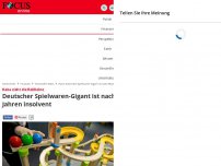 Bild zum Artikel: Haba zieht die Reißleine - Deutscher Spielwaren-Gigant ist nach 85 Jahren insolvent