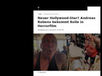 Bild zum Artikel: Neuer Hollywood-Star? Andreas Robens bekommt Rolle in Horrorfilm