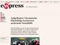 Bild zum Artikel: Aufgeflogen: Ukrainische Flüchtlinge kassierten mehrmals Sozialhilfe