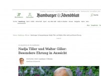 Bild zum Artikel: Schauspieler in Hamburg: Nadja Tiller und Walter Giller: Besondere Ehrung in Aussicht