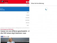 Bild zum Artikel: Eine Analyse von Ulrich Reitz  - Faeser ist von Affären geschwächt - da wirft die FDP eine Asyl-Granate