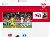 Bild zum Artikel: Dritter Heimsieg für den VfB