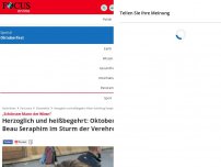 Bild zum Artikel: „Schönster Mann der Wiesn“ - Herzoglich und heißbegehrt: Oktoberfest-Beau Seraphim im Sturm der Verehrerinnen