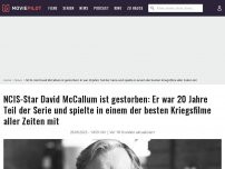 Bild zum Artikel: NCIS-Star David McCallum ist gestorben: Er war 20 Jahre Teil der Serie und  spielte in einem der besten Kriegsfilme aller Zeiten mit