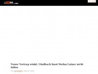 Bild zum Artikel: Neuer Vertrag winkt: Gladbach lässt Stefan Lainer nicht fallen