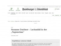 Bild zum Artikel: ARD: Susanne Daubner  – Lachanfall in der „Tagesschau“