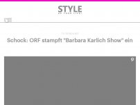 Bild zum Artikel: Schock: ORF stampft 'Barbara Karlich Show' ein