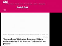Bild zum Artikel: 'Sommerhaus'-Walentina Doronina: Bittere Kritik von Julian F. M. Stoeckel 'Unheimlich und grotesk'