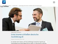 Bild zum Artikel: Islamkolleg: Erste Imame schließen deutsche Ausbildung ab