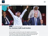Bild zum Artikel: Fußball, Quasi-Vergabe der WM 2030: Der Gewinner heißt Saudi-Arabien