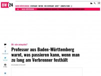 Bild zum Artikel: Professor aus Baden-Württemberg warnt, was passieren kann, wenn man zu lang am Verbrenner festhält