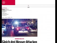 Bild zum Artikel: Gleich drei Messer-Attacken binnen 24 Stunden in Wien