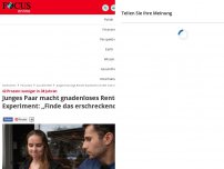 Bild zum Artikel: „Finde das erschreckend' - „Italiener“ plötzlich unerreichbar - junges Paar verzweifelt im gnadenlosen Rententest