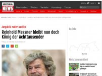 Bild zum Artikel: Reinhold Messner bleibt nun doch König der Achttausender