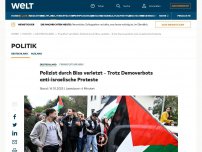 Bild zum Artikel: Anti-israelische Demo darf Samstag in Frankfurt stattfinden