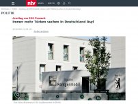 Bild zum Artikel: Anstieg um 200 Prozent: Immer mehr Türken suchen in Deutschland Asyl