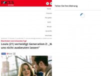 Bild zum Artikel: Überfordert vom 8-Stunden-Tag?   - Louis (21) verteidigt Generation Z: „Wollen uns nicht ausbeuten lassen“