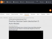 Bild zum Artikel: Positive Zeichen beim deutschen E-Auto-Absatz
