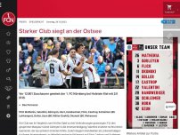 Bild zum Artikel: Starker Club siegt an der Ostsee