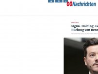 Bild zum Artikel: Signa-Holding-Gesellschafter fordern R?ckzug von Rene Benko