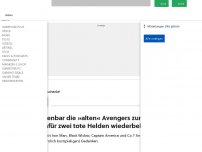 Bild zum Artikel: News: Marvel - Die »alten« Avengers könnten zurückkehren und dafür zwei tote Helden wiederbeleben