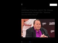 Bild zum Artikel: Ottfried Fischer wird 70: Diese Serienrolle taugt für 'kleine Unsterblichkeit'