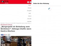 Bild zum Artikel: Viel Personal verloren  - „Bürgergeld ist Einladung zum Nichtstun“: Dehoga-Chefin warnt vor Gastro-Sterben