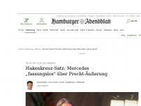 Bild zum Artikel: Lanz und Precht: Richard David Precht, der Mercedes-Stern und das Hakenkreuz