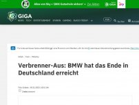 Bild zum Artikel: Verbrenner-Aus: BMW macht in Deutschland Schluss