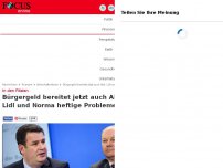 Bild zum Artikel: In den Filialen - Bürgergeld bereitet jetzt auch Aldi, Lidl und Norma heftige Probleme