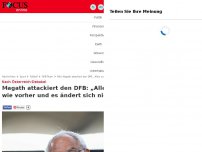 Bild zum Artikel: Nach Österreich-Debakel - Magath attackiert den DFB: „Alles so wie vorher und es ändert sich nichts“