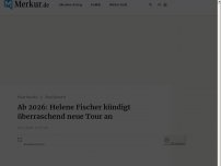 Bild zum Artikel: Ab 2026: Helene Fischer kündigt überraschend neue Tour an