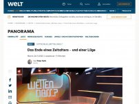 Bild zum Artikel: Das Ende eines Zeitalters – und einer Lüge