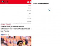 Bild zum Artikel: U17-WM, Halbfinale - Dortmund-Juwel trifft im Elfmeterschießen: Deutschland steht im Finale