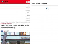 Bild zum Artikel: Bundesweit 34 Filialen - Signa-Tochter SportScheck stellt Insolvenzantrag