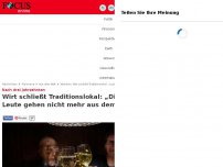 Bild zum Artikel: Nach drei Jahrzehnten - Wirt schließt Traditionslokal: „Die Leute gehen nicht mehr aus dem Haus“