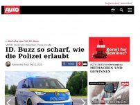 Bild zum Artikel: So scharf wie die Polizei erlaubt