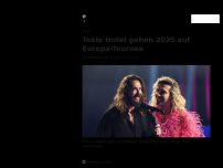 Bild zum Artikel: Tokio Hotel gehen 2025 auf Europa-Tournee