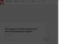 Bild zum Artikel: Fans skeptisch: Ist Heinz Hoenig mit 72 Jahren Dschungelcamp-tauglich?