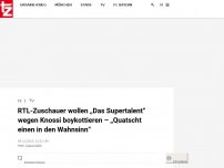 Bild zum Artikel: RTL-Zuschauer wollen „Das Supertalent“ wegen Knossi boykottieren – „Quatscht einen in den Wahnsinn“