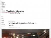 Bild zum Artikel: Massenschlägerei an Schule in Berlin: Schulleiterin Hand gebrochen