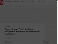 Bild zum Artikel: Ofarim mit neuer Frisur nach Lügen-Geständnis – doch Rätsel um 10.000-Euro-Strafzahlung