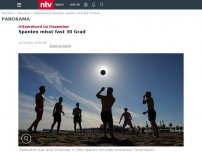Bild zum Artikel: Hitzerekord im Dezember: Spanien misst fast 30 Grad