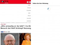 Bild zum Artikel: - „Das Zehnfache verdient“: Freundin von „Der Alte“-Star Rolf Schimpf zweifelt an Geld-Problemen