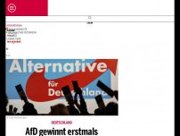 Bild zum Artikel: AfD-Kandidat gewinnt erstmals Bürgermeisterwahl