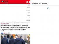Bild zum Artikel: „Irgendetwas stimmt nicht“ - Bürgergeldempfänger Chris schickt mehrere Hundert Euro ins Ausland