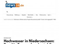 Bild zum Artikel: Hochwasser in Niedersachsen: Talsperren im Harz am Limit ++ DWD warnt weiterhin! „Lage ist angespannt“ – alle Infos im Newsblog