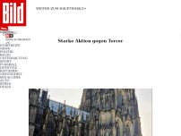 Bild zum Artikel: Zeichen gegen Hass  - Muslime schützen Kölner Dom